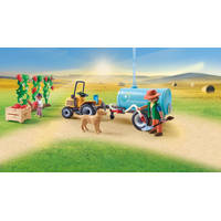 PLAYMOBIL Country Tractor met aanhanger en watertank 71442 productafbeelding 5