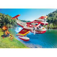 PLAYMOBIL Action Heroes brandweervliegtuig met blusfunctie 71463 productafbeelding 4