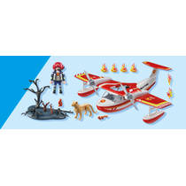 PLAYMOBIL Action Heroes brandweervliegtuig met blusfunctie 71463 productafbeelding 6