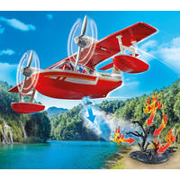 PLAYMOBIL Action Heroes brandweervliegtuig met blusfunctie 71463 productafbeelding 3