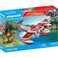 PLAYMOBIL Action Heroes brandweervliegtuig met blusfunctie 71463 productafbeelding 5
