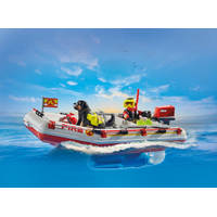 PLAYMOBIL Action Heroes brandweerboot met waterscooter 71464 productafbeelding 3