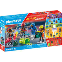 PLAYMOBIL Action Heroes MyFigures brandweer 71468 productafbeelding 3
