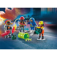 PLAYMOBIL Action Heroes MyFigures brandweer 71468 productafbeelding 2