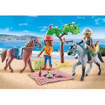 PLAYMOBIL Horses of Waterfall Starter Pack paardrijden naar het strand met Amelia en Ben 71470 productafbeelding 3