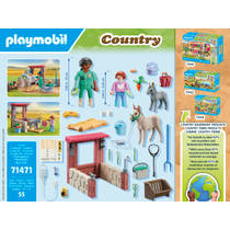 PLAYMOBIL Country Starter Pack boerderij dierenarts met de ezels 71471 productafbeelding 6