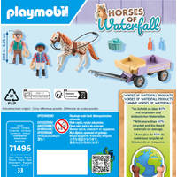 PLAYMOBIL Horses of Waterfall World ponykoets 71496 productafbeelding 5