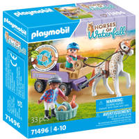 PLAYMOBIL Horses of Waterfall World ponykoets 71496 productafbeelding 2
