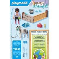 PLAYMOBIL Horses of Waterfall paardentherapeut 71497 productafbeelding 4