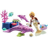 PLAYMOBIL Princess Magic zeemeermin met dolfijnen 71501 productafbeelding 4