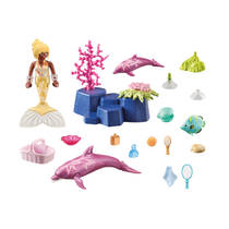 PLAYMOBIL Princess Magic zeemeermin met dolfijnen 71501 productafbeelding 3