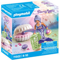 PLAYMOBIL Princess Magic zeemeermin met parelmoer 71502 productafbeelding 2