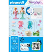PLAYMOBIL Princess Magic zeemeerminkinderen met kwallen 71504 productafbeelding 7