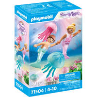 PLAYMOBIL Princess Magic zeemeerminkinderen met kwallen 71504 productafbeelding 2