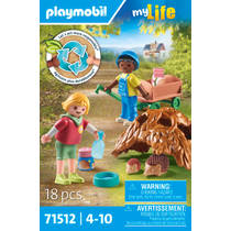 PLAYMOBIL My Life zorgen voor de egelfamilie 71512 productafbeelding 5