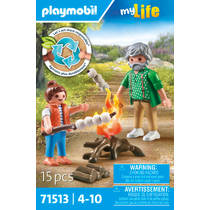 PLAYMOBIL My Life kampvuur met marshmallows 71513 productafbeelding 5