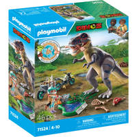 PLAYMOBIL Dinos T-rex sporenonderzoek 71524 productafbeelding 2