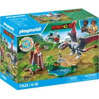 PLAYMOBIL Dinos observatiepost voor Dimorphodon 71525 productafbeelding 2
