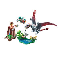 PLAYMOBIL Dinos observatiepost voor Dimorphodon 71525 productafbeelding 3
