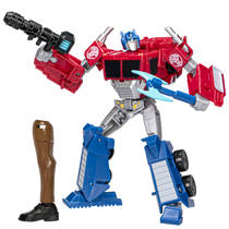 Transformers EarthSpark figuur Deluxe Optimus Prime productafbeelding 3