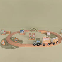 Little Dutch Little Farm houten treinset productafbeelding 2