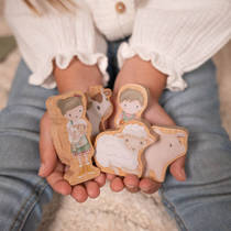 Little Dutch Little Farm houten treinset productafbeelding 4