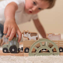Little Dutch Little Farm houten treinset productafbeelding 3