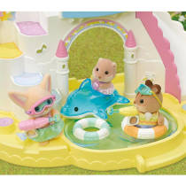 Sylvanian Families Trio peutervriendjes zwembad fun productafbeelding 5
