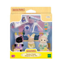 Sylvanian Families Trio peutervriendjes pyjama party productafbeelding 4
