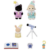 Sylvanian Families Trio peutervriendjes pyjama party productafbeelding 5