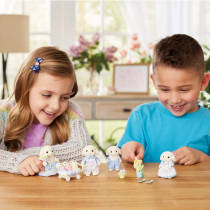 Sylvanian Families tuinierenset bloemen hangoor konijn broer en zus productafbeelding 5