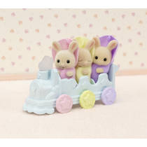 Sylvanian Families drieling baby crème konijn badspeelset 5707 productafbeelding 10