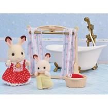 Sylvanian Families bad en douche set productafbeelding 7
