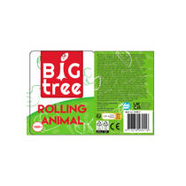 Big Tree houten dier met wielen - 13 cm productafbeelding 3