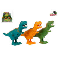 Dino World opwindfiguur T-Rex - 16 cm productafbeelding 2