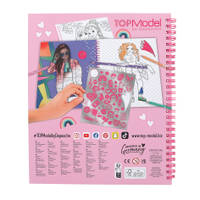 TOPModel kleurboek met pailletten productafbeelding 7