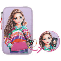 TOPModel Joy 3-vaks etui - paars productafbeelding 2