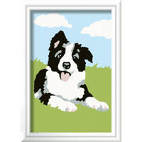 Ravensburger CreArt Schilderen op nummer bordercollie productafbeelding 2
