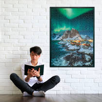 Clementoni puzzel Lofoten eilanden - 1000 stukjes productafbeelding 5