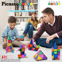PicassoTiles magnetische bouwset 152-delig productafbeelding 6