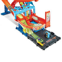 Hot Wheels City achtbaan rally baanset productafbeelding 4