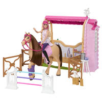 Barbie Mysteries: The Great Horse Chase ultieme stal speelset productafbeelding 2
