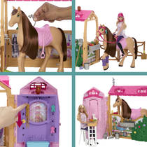 Barbie Mysteries: The Great Horse Chase ultieme stal speelset productafbeelding 10