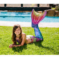 Zeemeerminstaart set Regenboog - maat XS productafbeelding 3