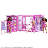 Barbie droomkledingkast met pop productafbeelding 4