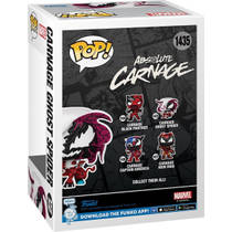 Funko Pop! figuur Marvel Absolute Carnage Carnage Ghost Spider productafbeelding 3