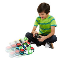 Super Mario RC mini kart racer Luigi productafbeelding 5