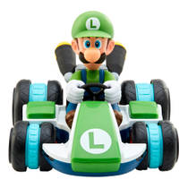 Super Mario RC mini kart racer Luigi productafbeelding 4