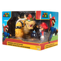 Nintendo Super Mario Bowser vs Mario figurenset productafbeelding 5