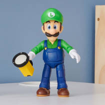 Nintendo Super Mario Movie figuur Luigi - 13 cm productafbeelding 3